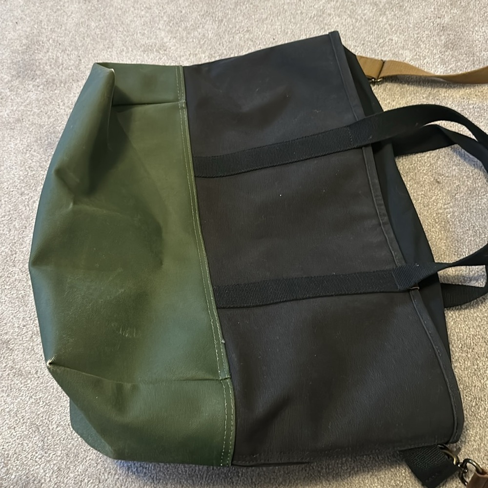 L.L.Bean Nor’Easter Oversized Canvas Bag GUC - Picture 3 of 7
